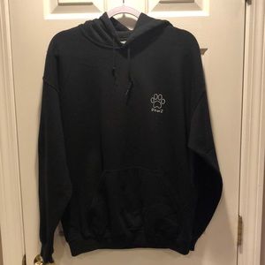 Gildan hoodie, Pawz logo